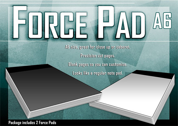 Force Pad (Medium/Black) Set of Two by Warped Magic