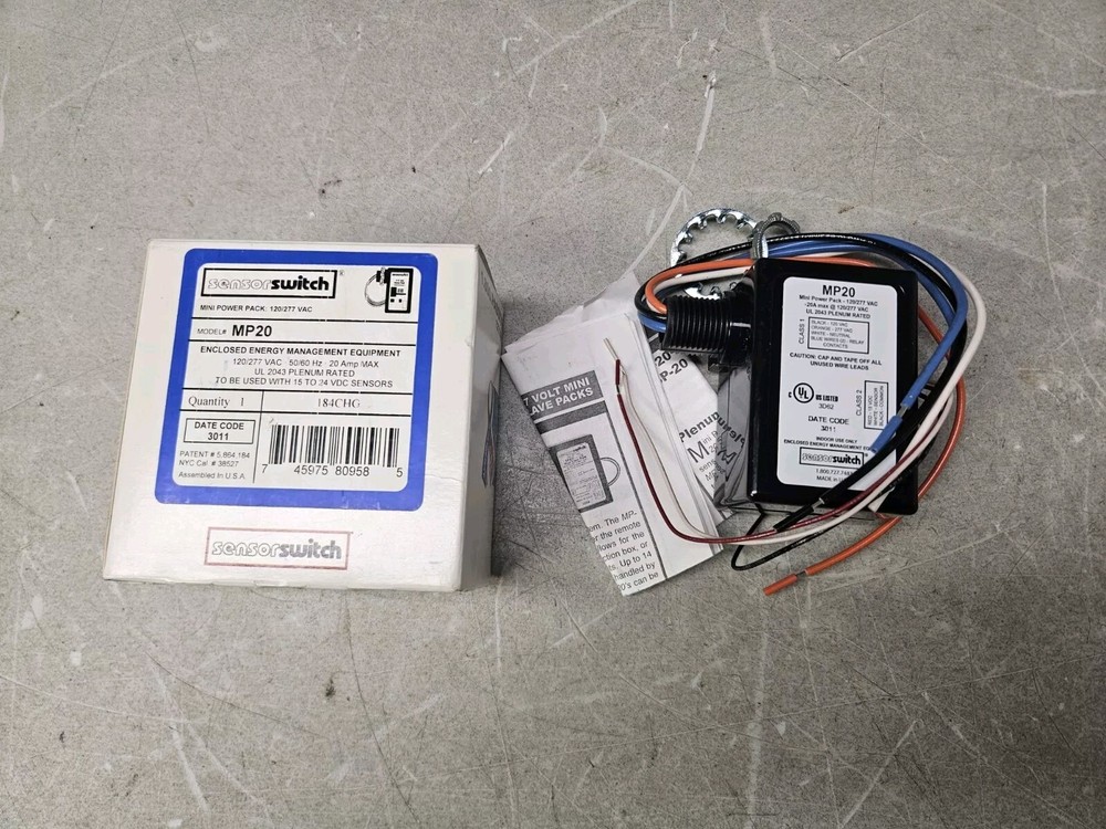 Sensor Switch Mini Power Pack 120/277 VAC  Model MP-20
