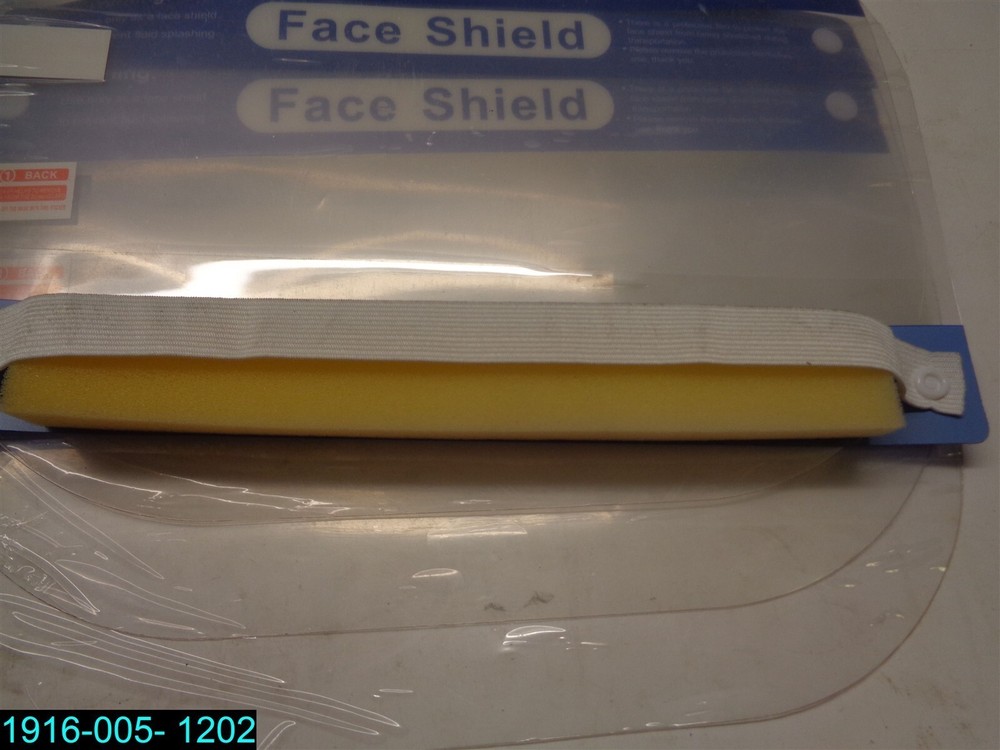 QTY=23: Clear Protective Face Shields