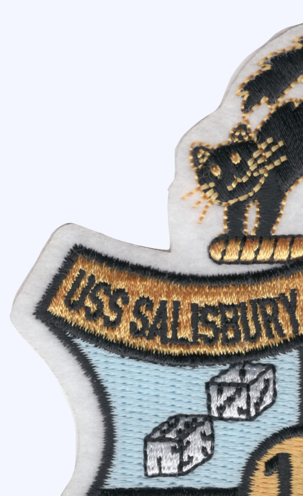 USS Salisbury Sound AV-13 Patch