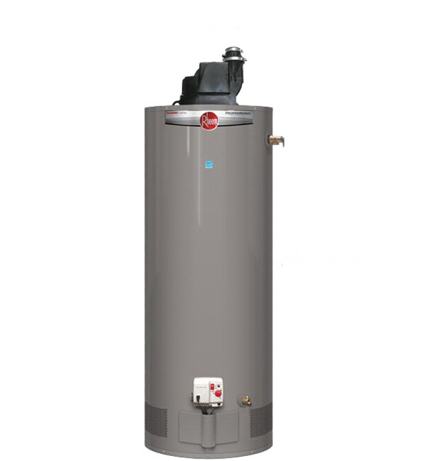 Rheem PROG40-36PRU67PV Residential Power Vent Tall Water Heater 40 Gal LP 36KBTU