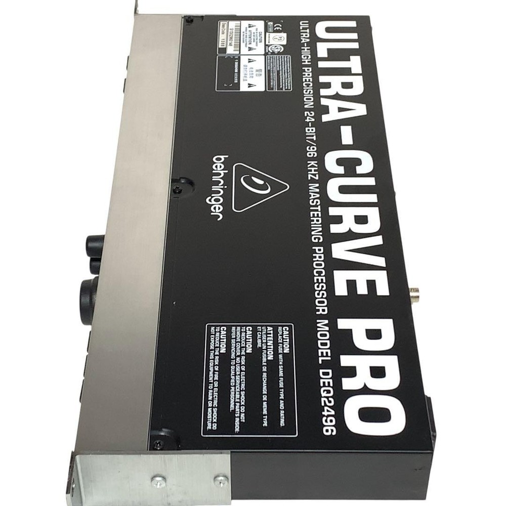 Behringer DEQ2496 Ultracurve Pro Equalizer Processor Rare Studio Rack Unit