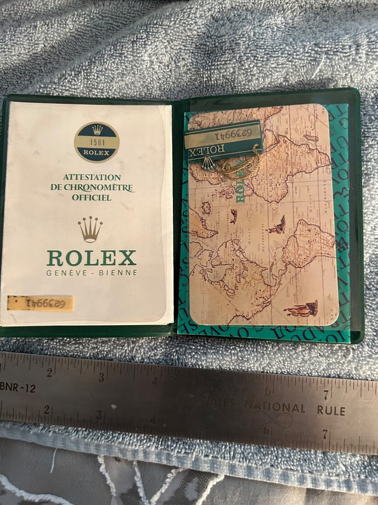 Vintage Rolex Booklet Geneve