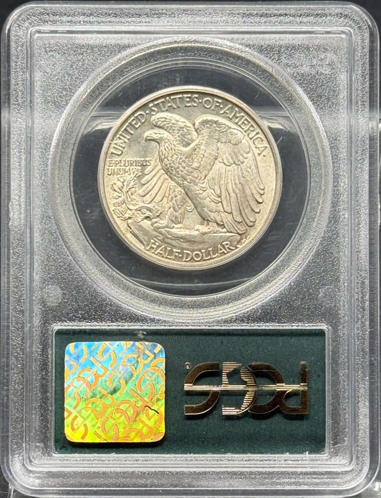 1941 D Walking Liberty Half Dollar PCGS MS-62