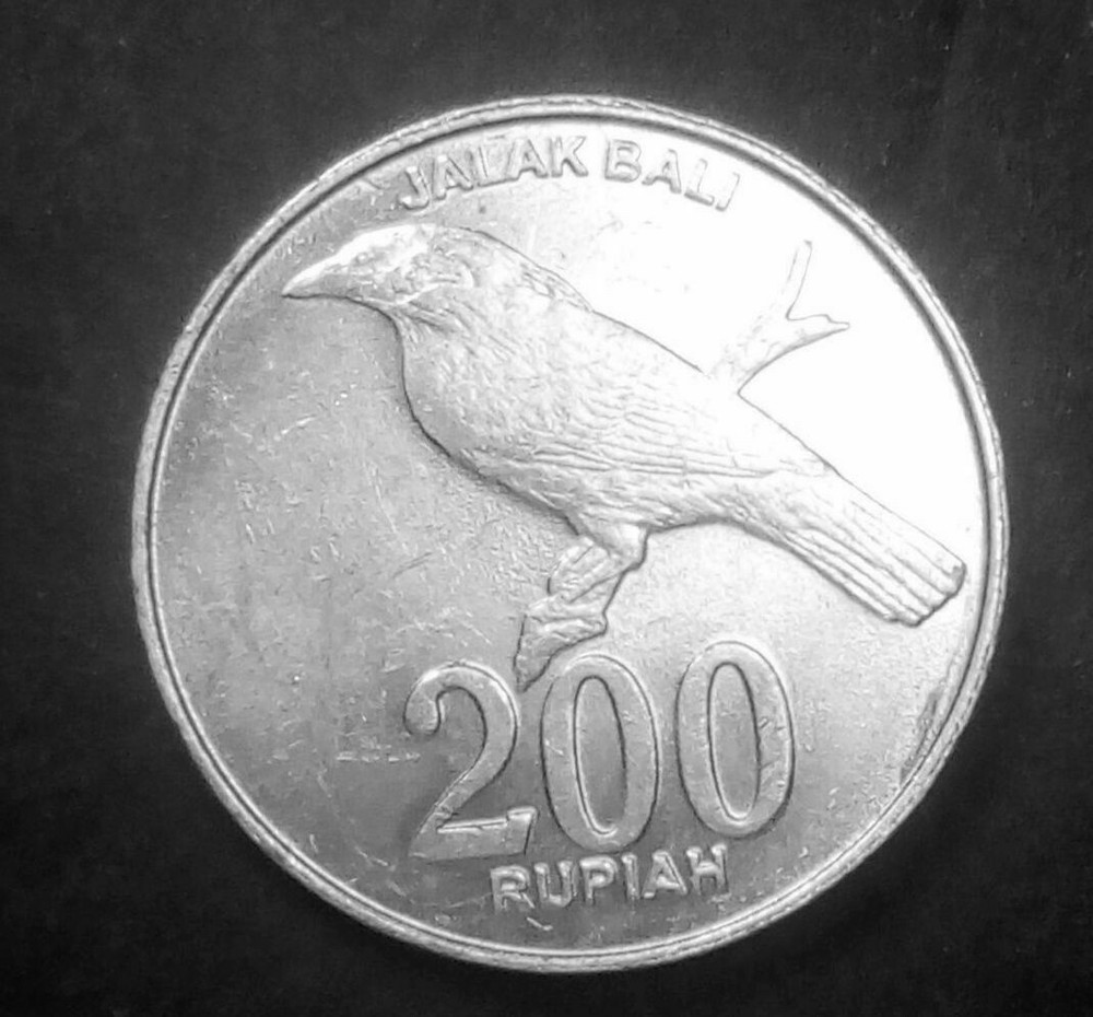 Indonesia 200 rupiah 2003 KM 66