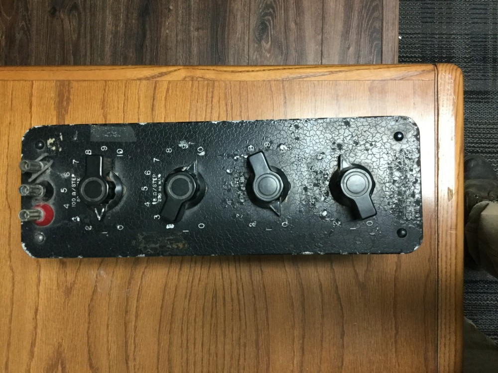 General Radio Type 1432-K Decade Resistor Box. Serial 12971