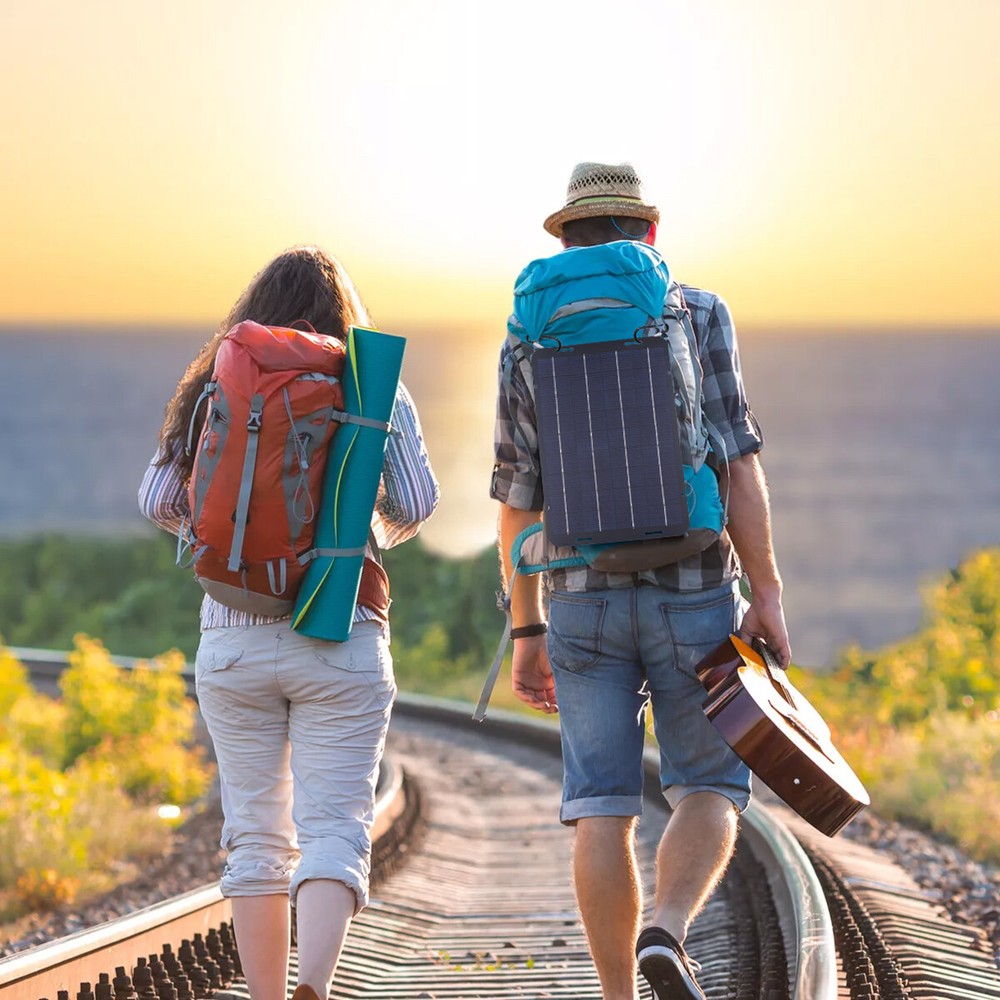 1-10 Pack 60W Solar Panel 18V Polycrystalline Silicon Solar USB Charging Panel