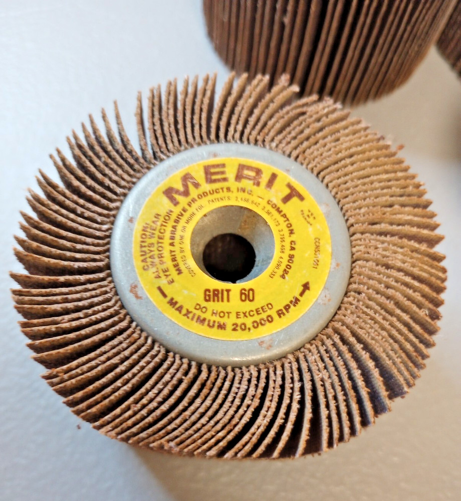 Merit High Performance Quick-Change Mini Grind-O-Flex Abrasive - XX3020 -60 Grit