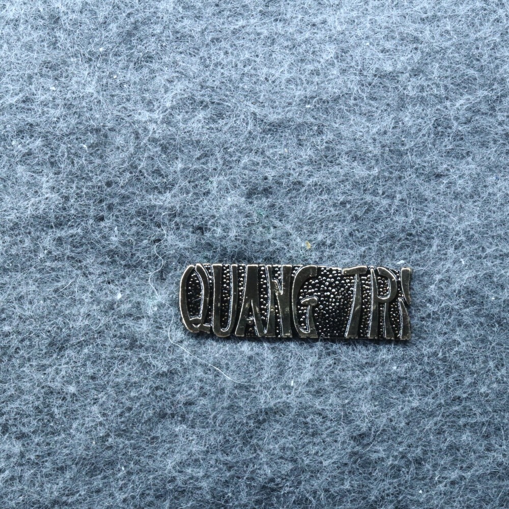 Military Hat Pin: Quang Tri SCript Pin [1-1/8"]