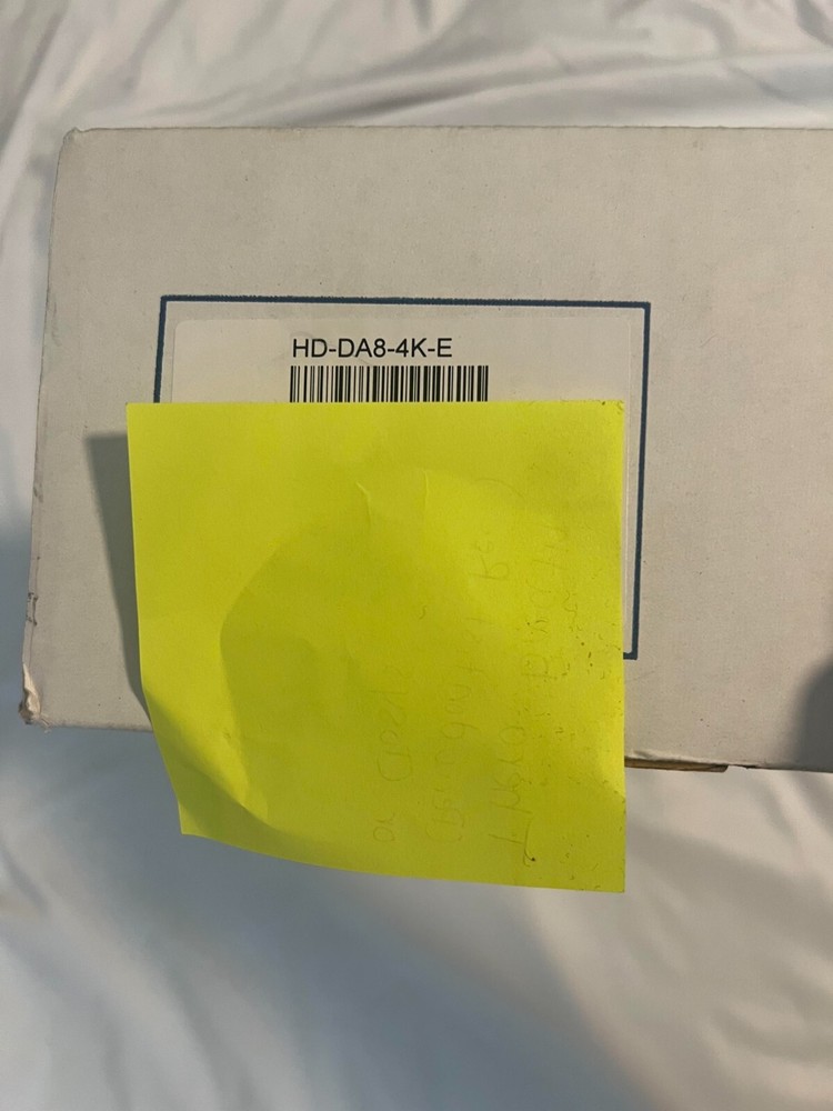 Crestron HD-DA8-4K-E New in Box