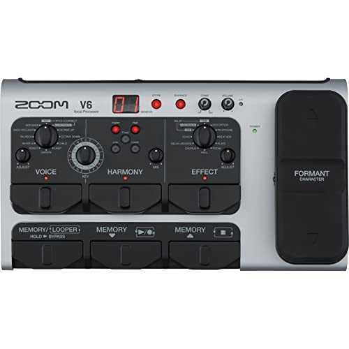 ZOOM V6-SP Vocal Processor Effects Pedal