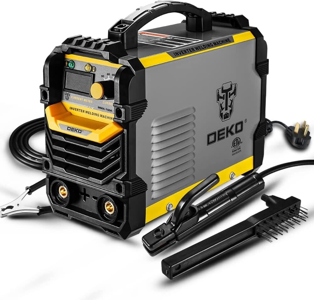 Compact 160A ARC Welder with LCD Display - Energy-Efficient IGBT Technology