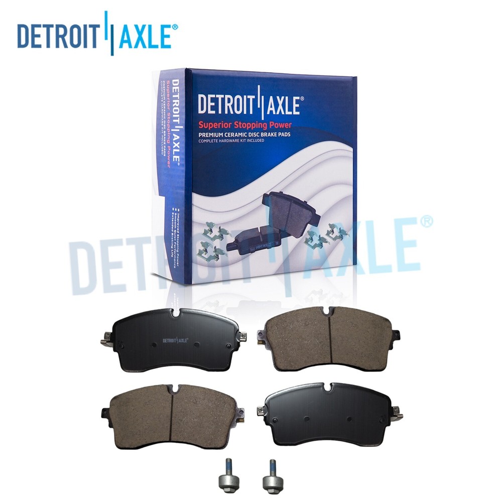 Front Ceramic Brake Pads w/ Hardware Set for Range Rover Evoque Discovery Sport