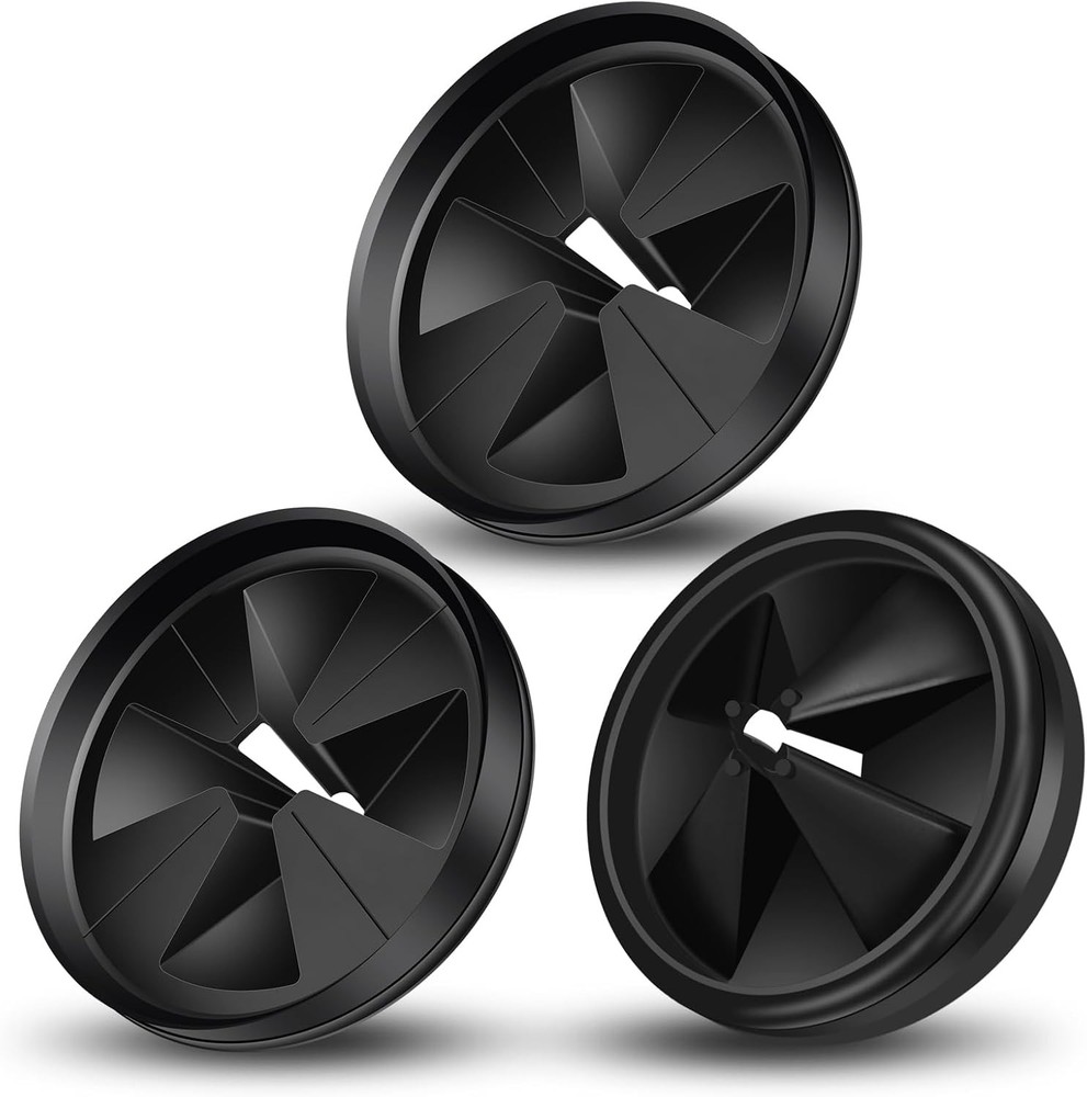 3 Pack Garbage Disposal Splash Guard - Sink Baffle 3 3/8" QCB-AM for InSinkErato