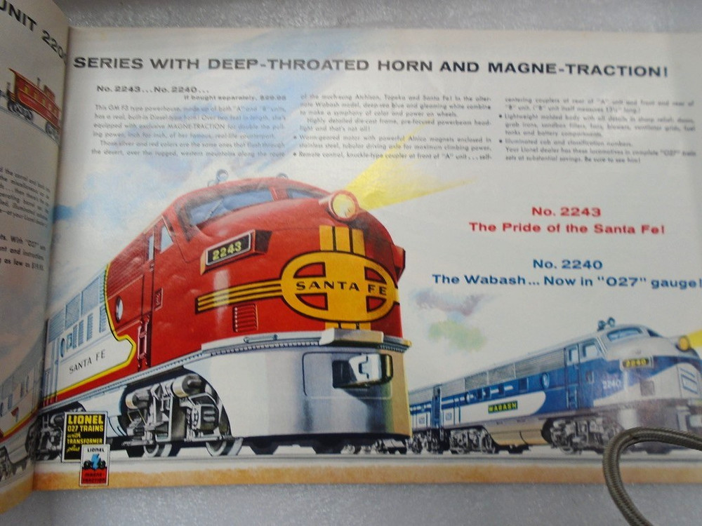 1956 Lionel Postwar Train Catalog