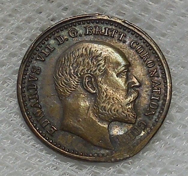 1909 KING EDWARD VII TOKEN