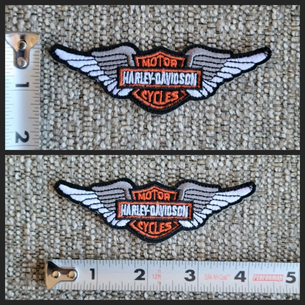Harley Davidson Care Package (6 Patches, notepad, & gift box)