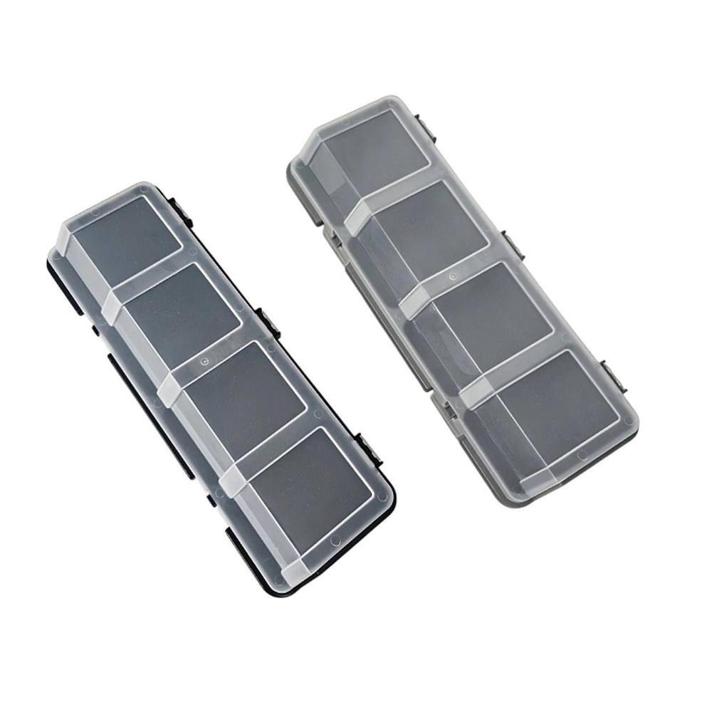 Components Screws Organizer with 4 Compartment Containers Lightweight with Lid