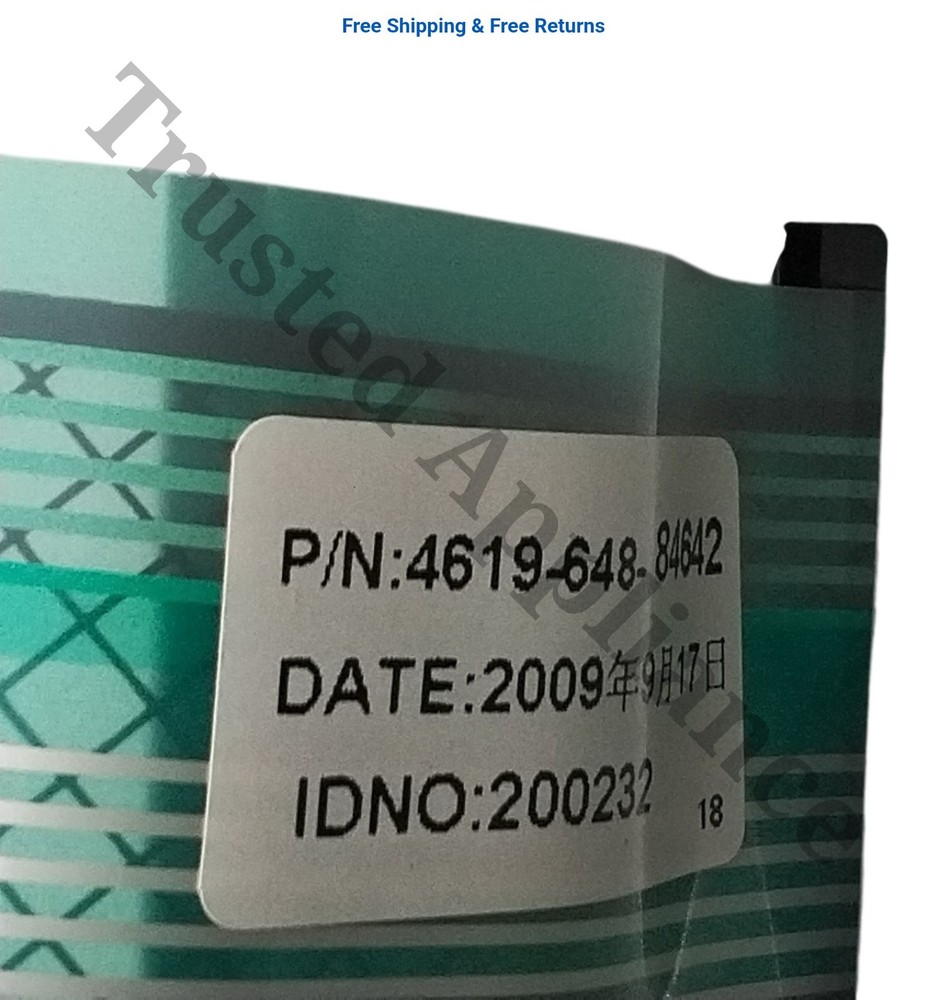 Whirlpool Microwave Control Panel Console W10211459 black