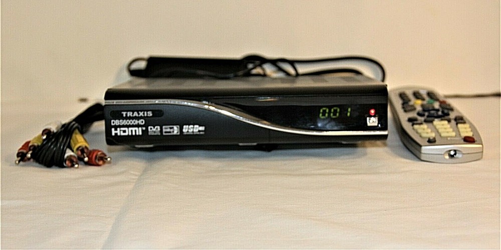 Traxis dbs6000 Satellite Receiver High Definition Set Top Box