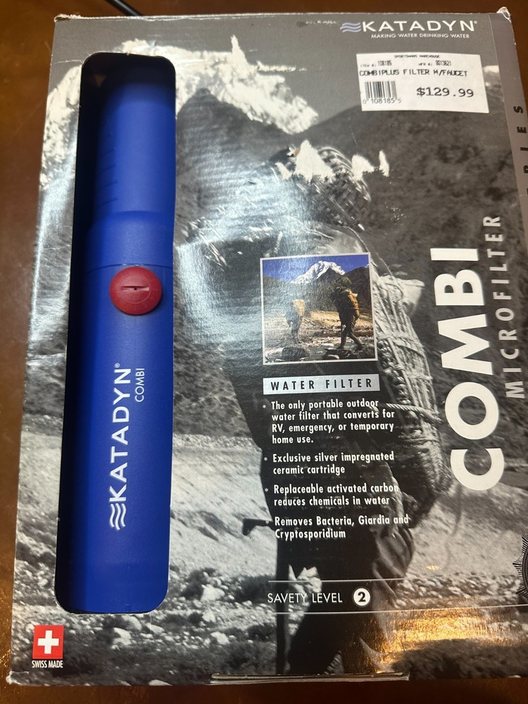 Katadyn Combi Plus Water Filter Microfilter - Endurance Series