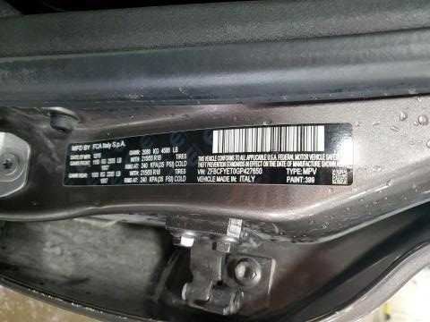 Fiat 500 Battery Hold Down 2016 2017 OEM