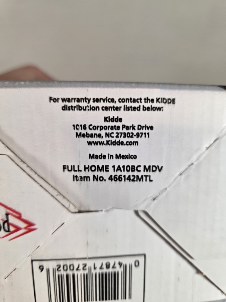 2 Kiddie Fa110g Multi-purpose Fire Extinguishers