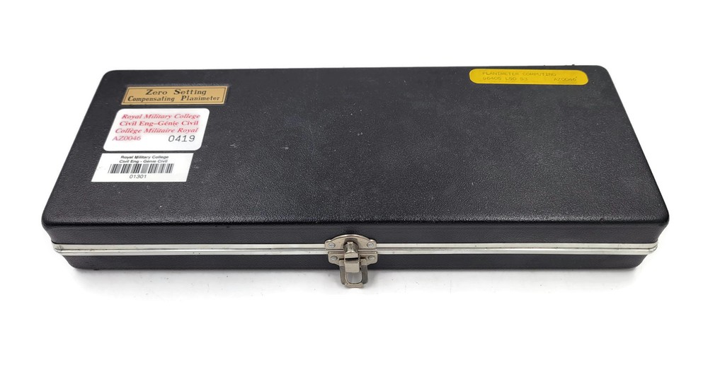 Vintage Geotec Zero Setting Compensating Planimeter 481120