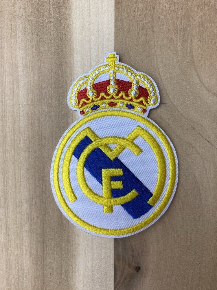 Embroidered Real Madrid Iron On Patch 3”