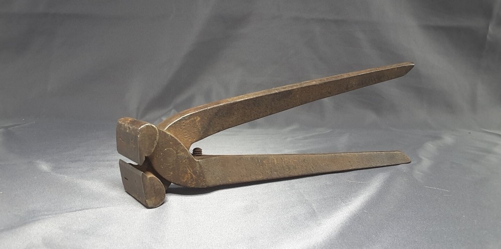 Antique Nail Puller Wire Cutting Plier Tool~triangular Handles /replacement jaws