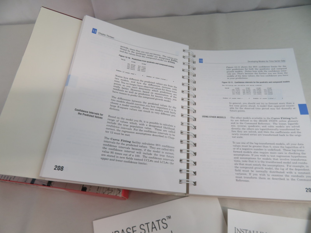 Ashton-Tate Statistical Analysis 5 1/4" Disks