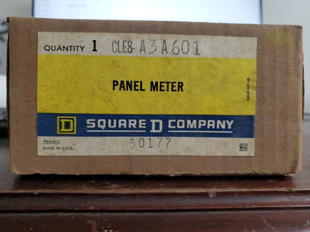 Square D CLE8-A3A601 PANEL METER (TA16MS)