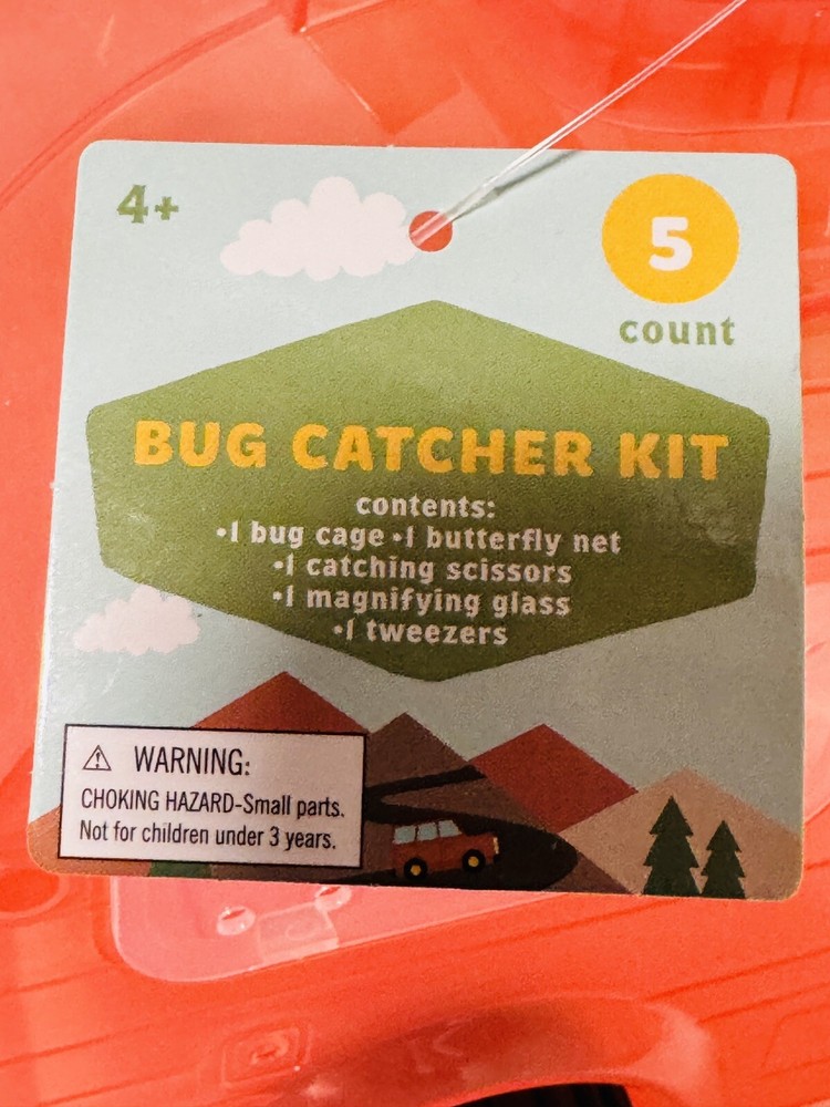 Camper Trailer Bug Catcher Kit 5 Pc Plastic 10x7x7 NEW Target Red