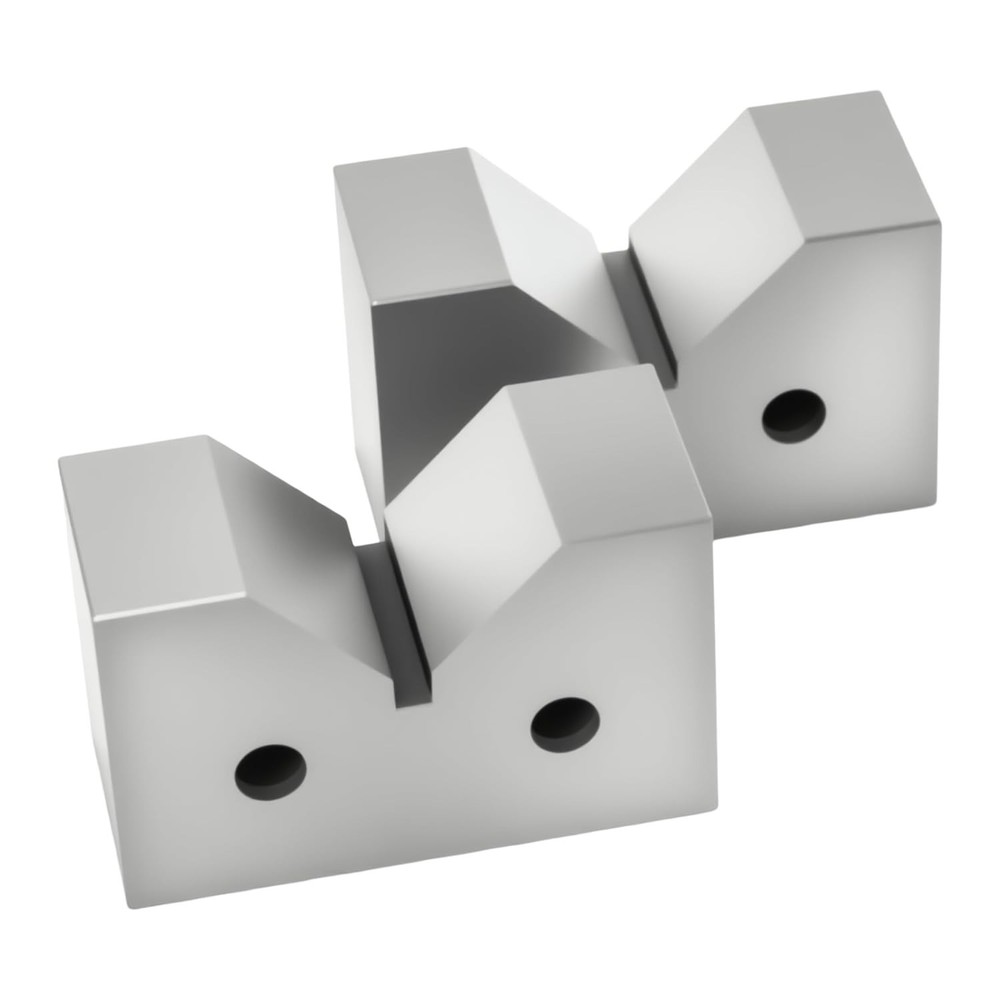 Cast Iron V Block Set - High-Quality, Machined Square and Parallel