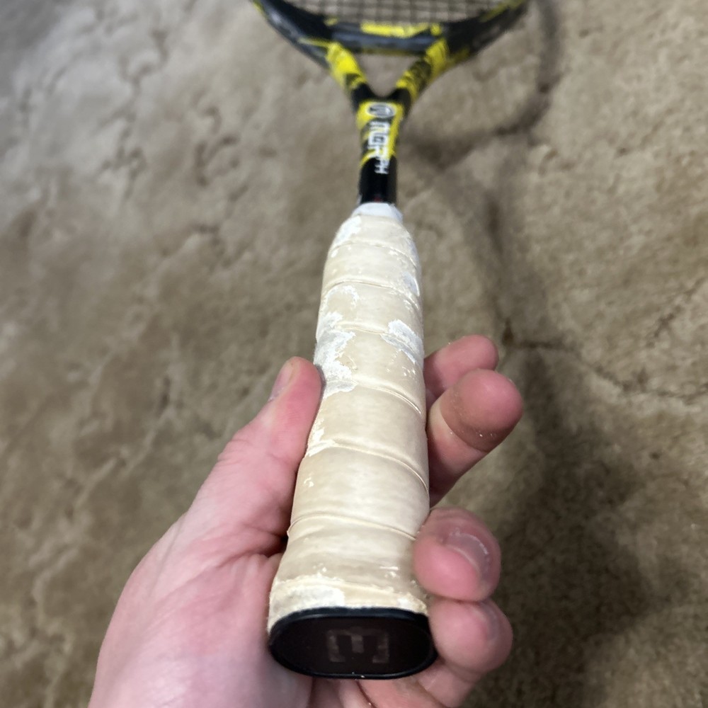 Mor Squash Racquet Morph 125g 100% Carbon Needs Grip