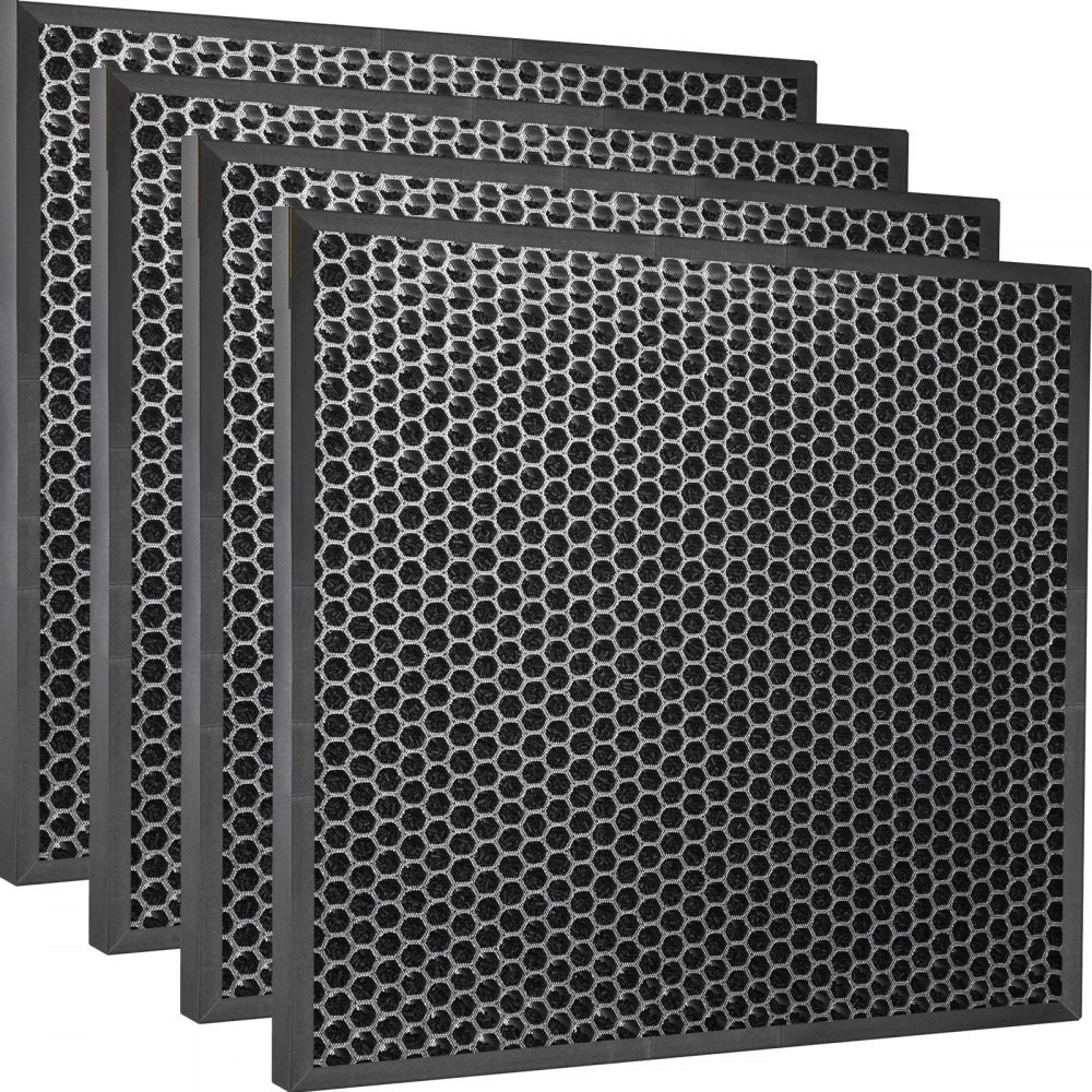 4Active Carbon Filter Replacement Set for Drieaz HEPA500 (4Pc Package)