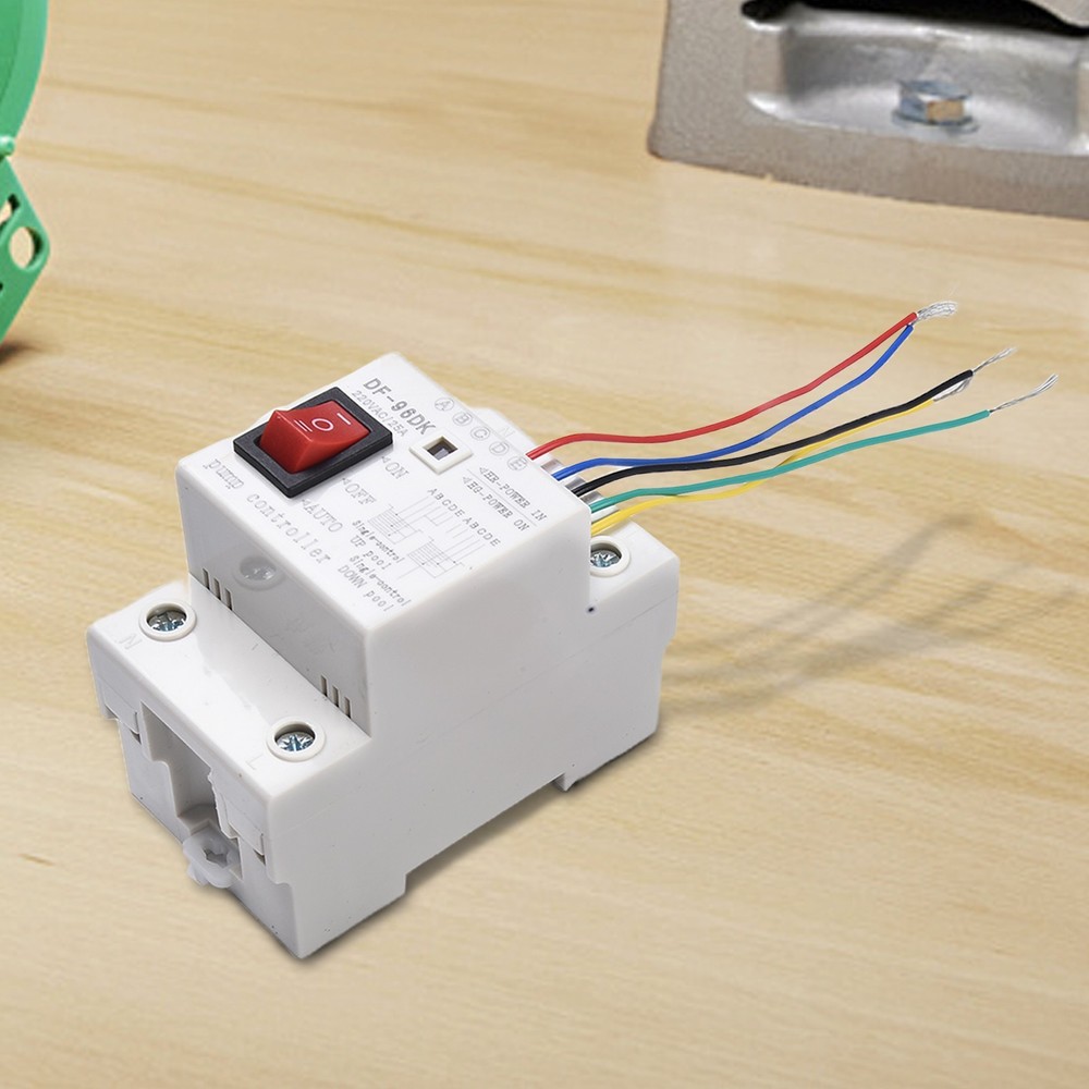 Efficient Water Pump Control Switch with Dual Modes and Indicator Lights