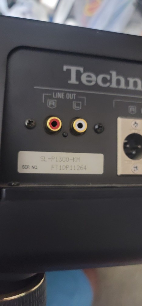 Technics SL-P1300 Top Loading CD Player Pro Broadcast Grade 1991