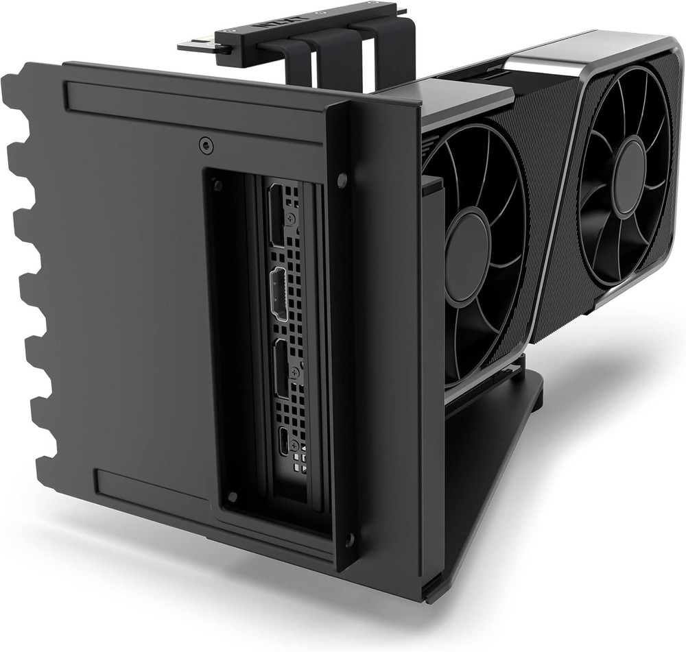 Vertical GPU Mounting Kit - AB-RH175-B1-175 mm PCIe 4.0x16 Riser Cable - GPU ...