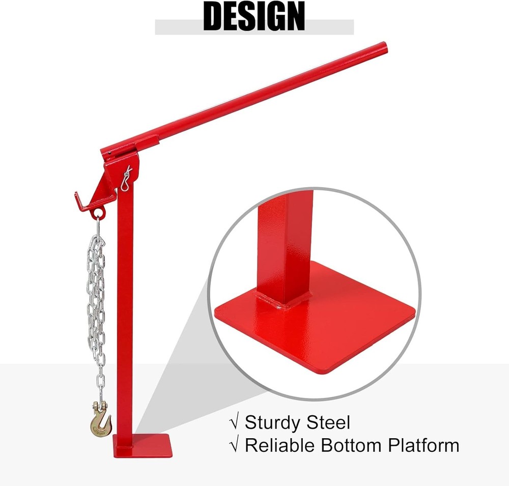 NEW Heavy Duty T Post Puller Set with Lifting Chain Puller