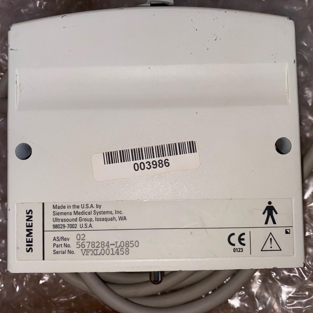 Siemens VFX13-5 Linear Array Multi-D Ultrasound Probe (RM29985)