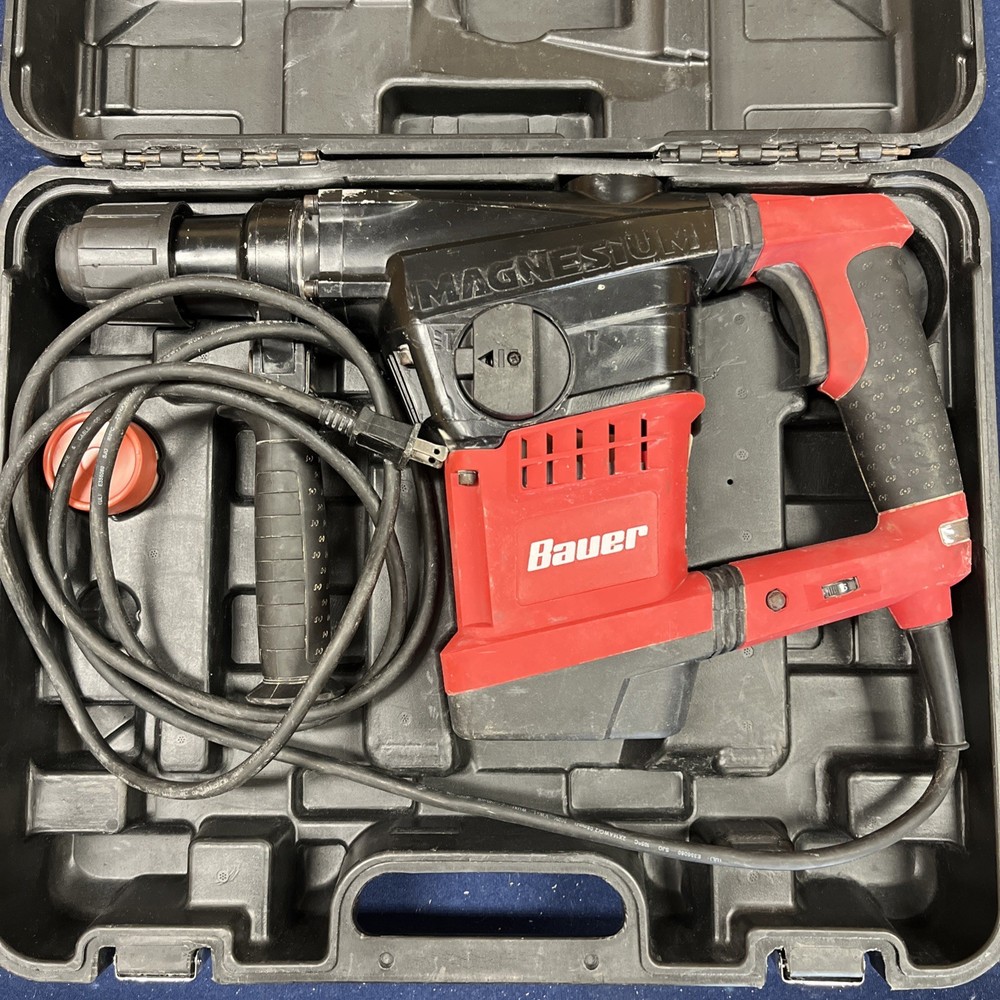 Bauer Tools 1643E-B Corded Electric Variable Speed Rotary Hammer Drill SDS Max