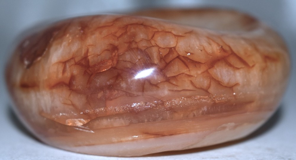 Pretty Carnelian Bowl 3.6"/324 Grams