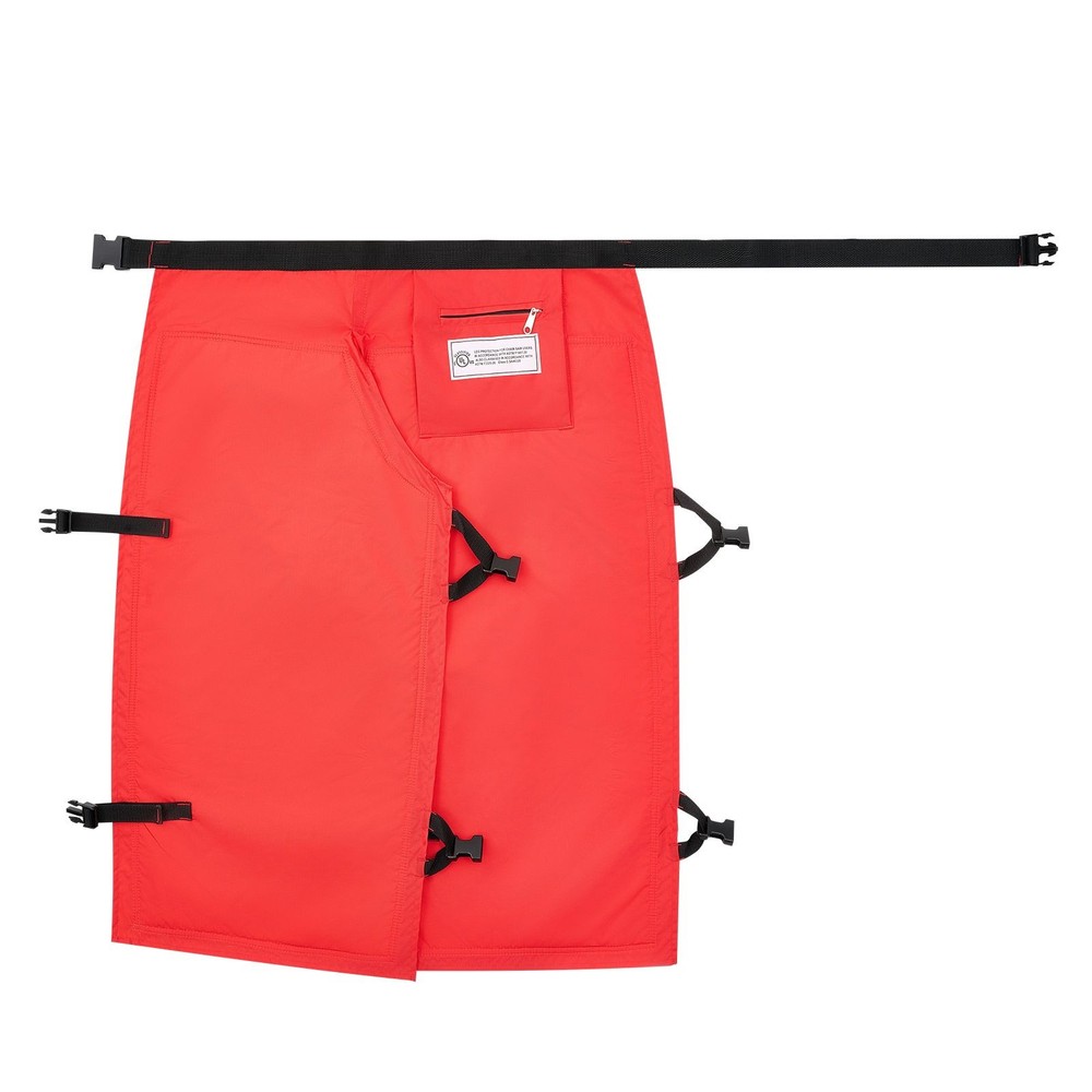 Chainsaw Safety Chaps: Class C, 8-Layer, Polyester/PP Core, Reinforced Stitching