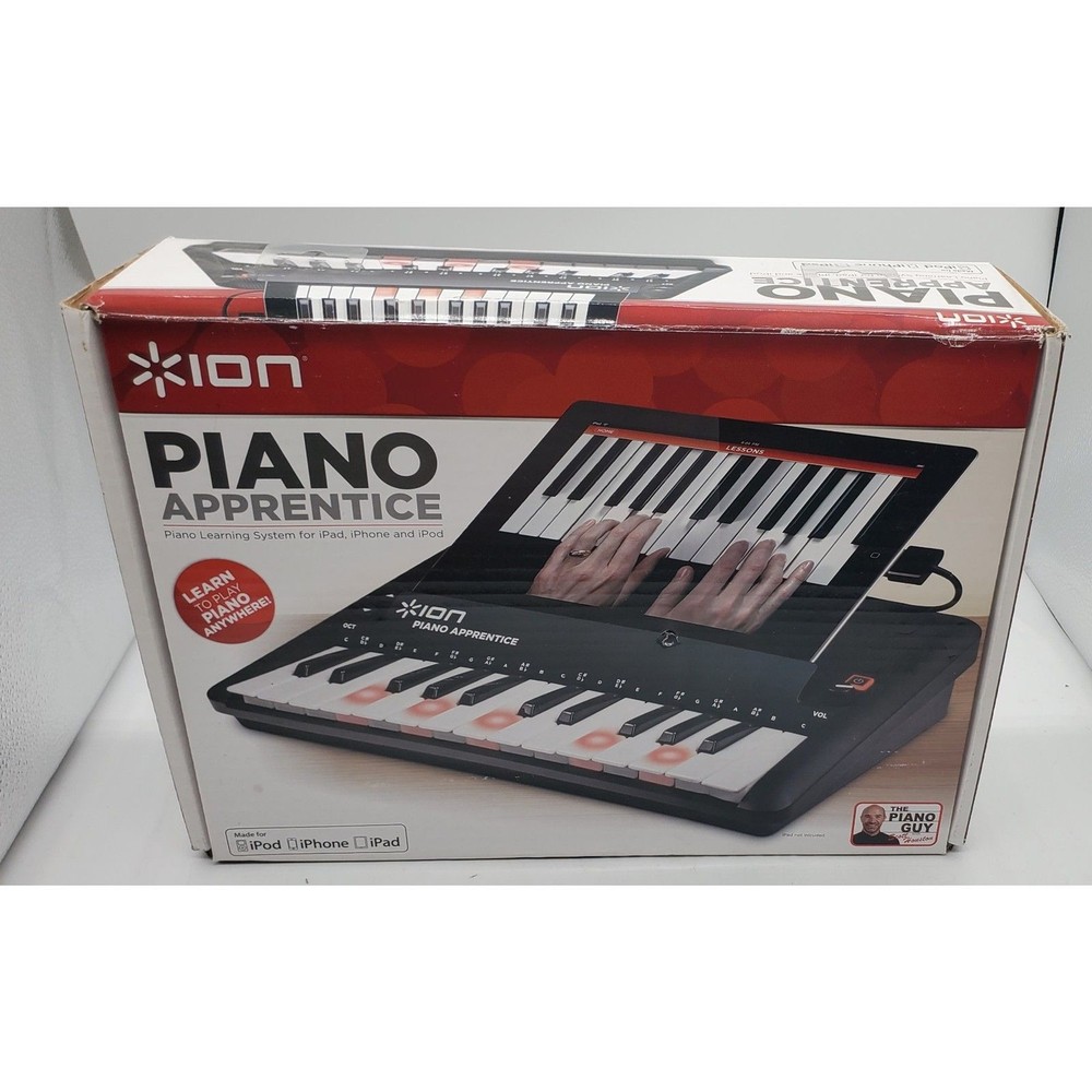 Ion Piano Apprentice Learning System iPad iPod iPhone Learn To Play the Piano