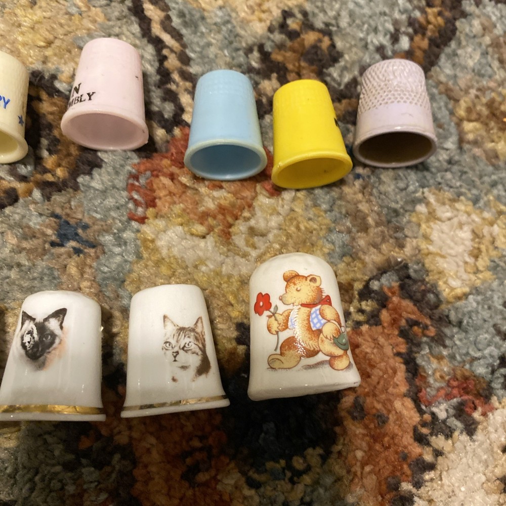 Small Thimble Collection 46 Total