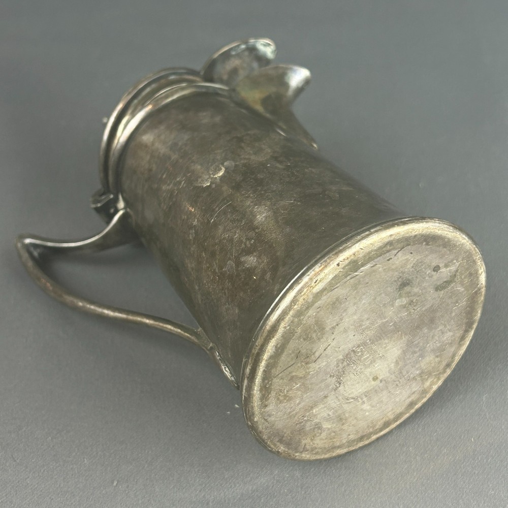 Reed & Barton 1671 Vintage Small Lidded Pitcher 6" Tall