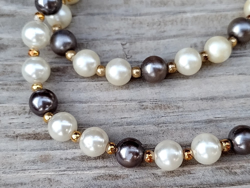 Vintage glass necklace