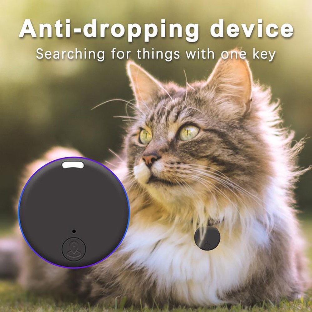 Mini GPS Car Tracker Bluetooth Real Time Vehicle Pet Wallet Tracking IOS Android