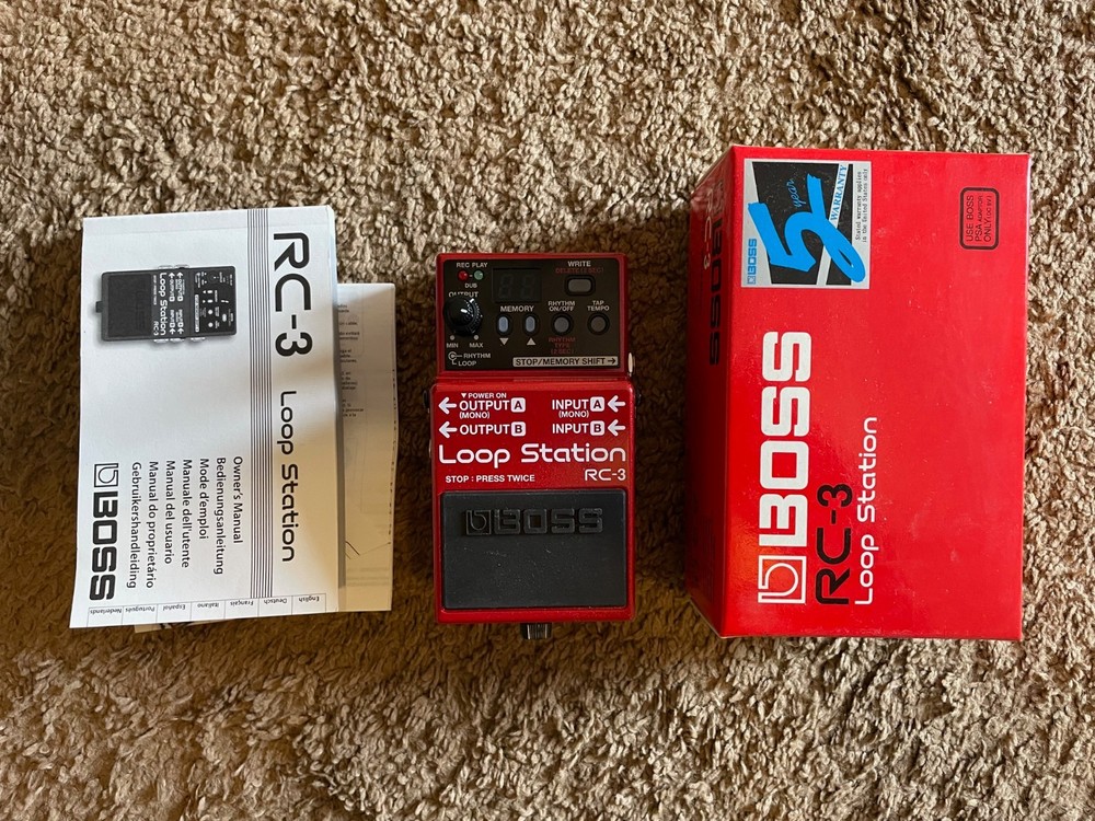 Boss RC-3 Loop Station - Mint Condition